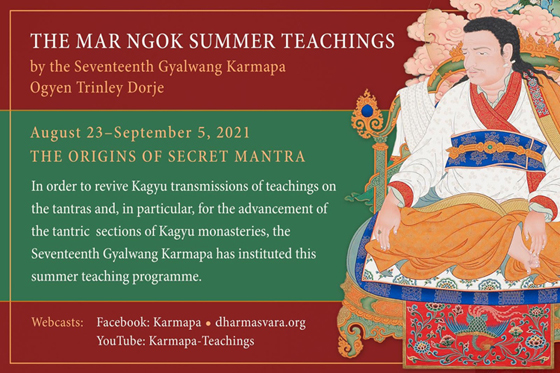 Mar Ngok Summer Teachings